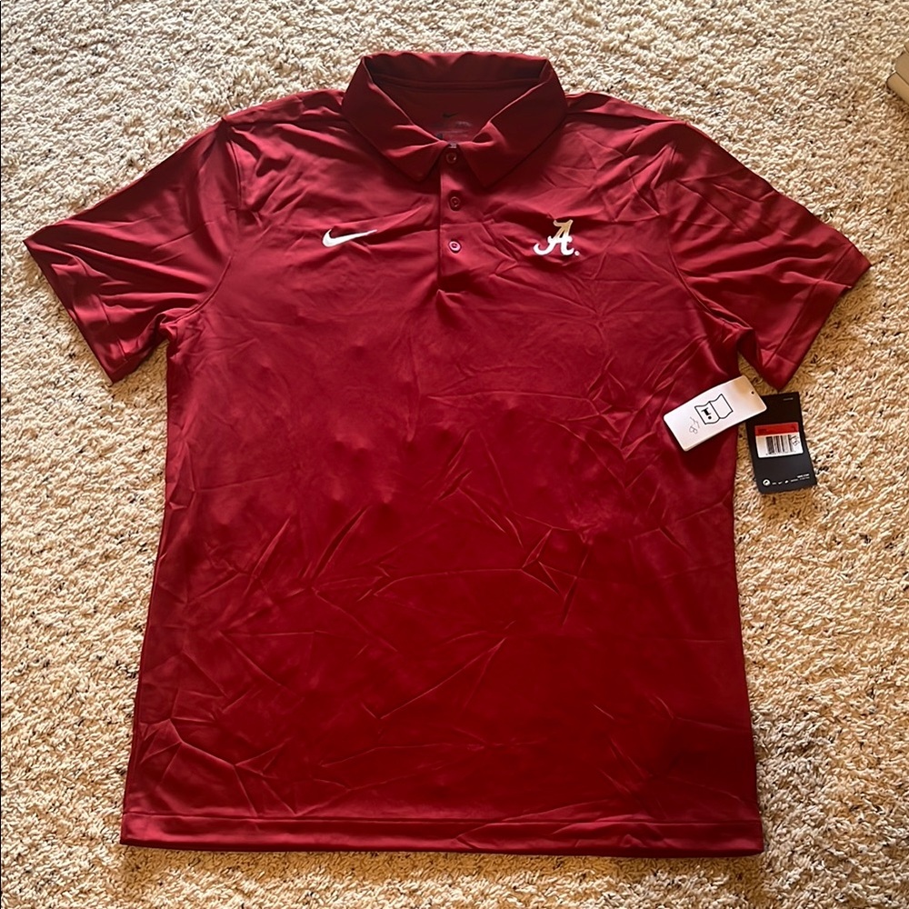 Nike Men's Alabama Crimson Tide Polo Shirt (Sample)